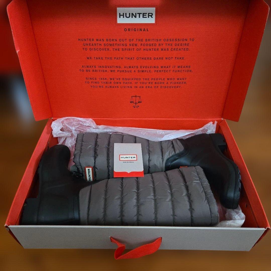 【のり】ハンター　キルティングブーツ