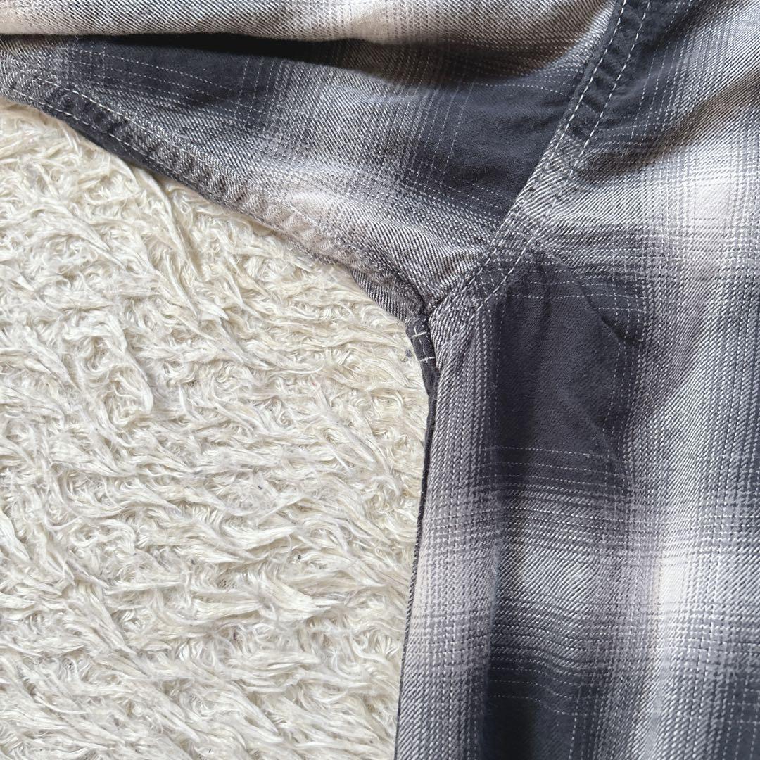 ガリャルダガランテ 別注 R JUBILEE オンブレ チェックシャツ 大きめ