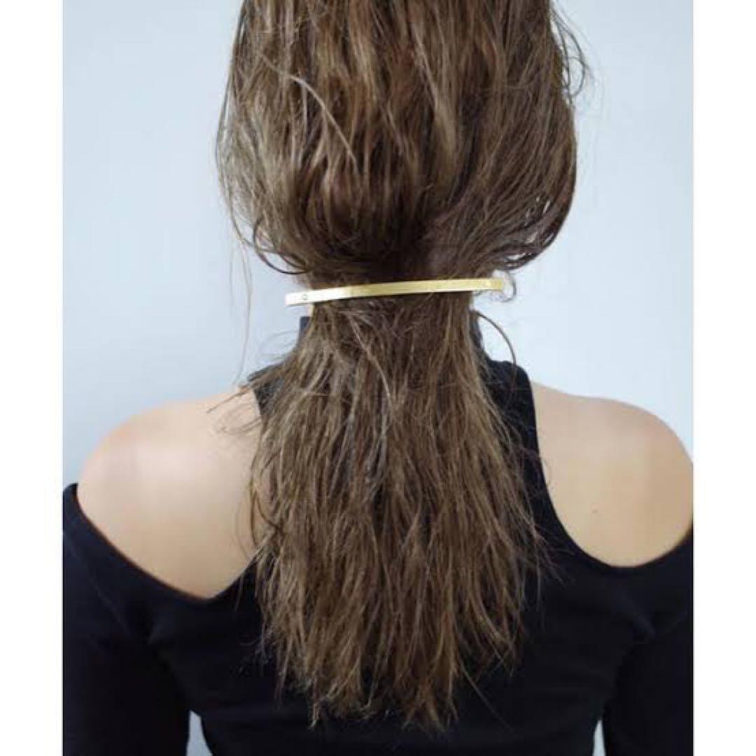 portray jewelry barretta -01 gold バレッタ