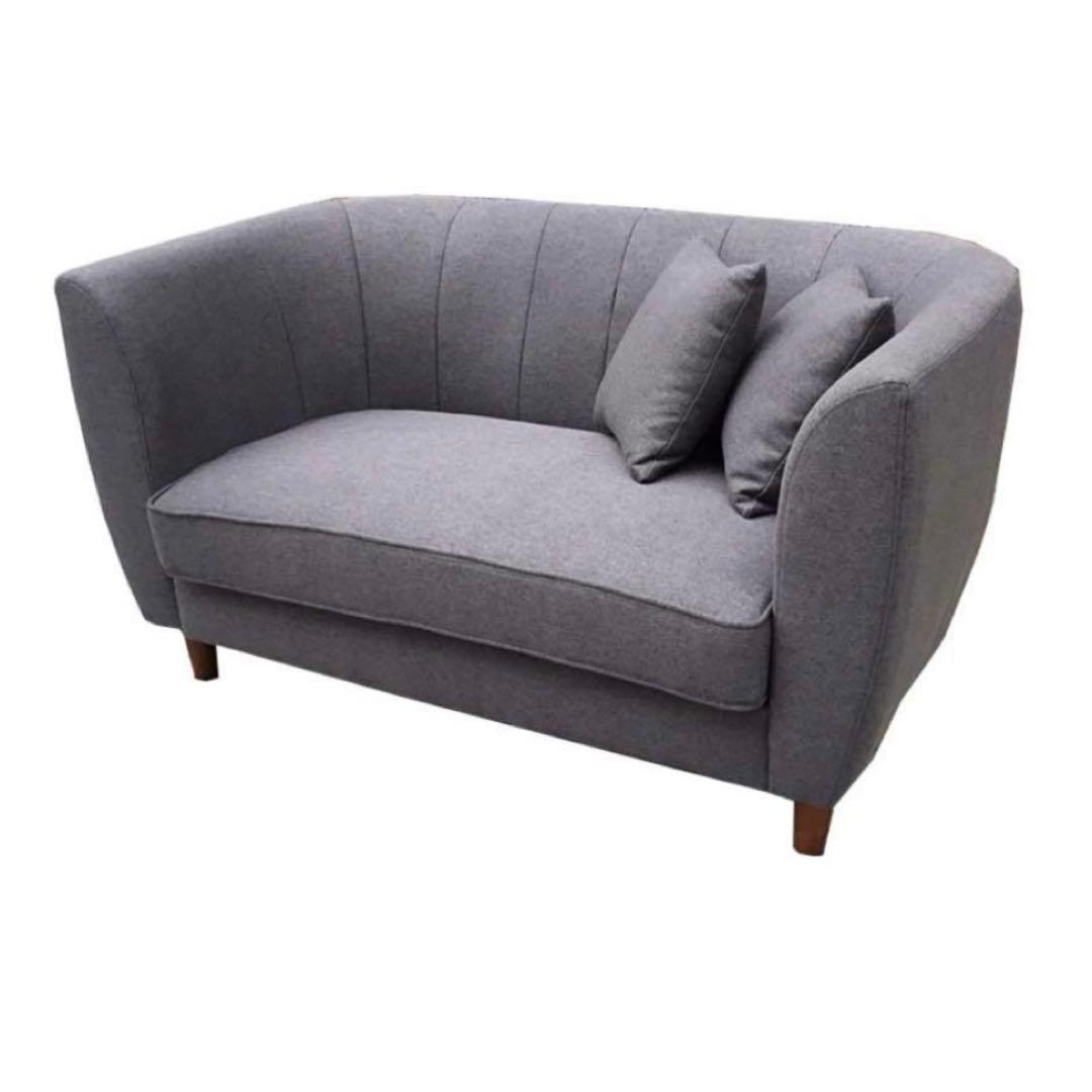 NOCE コンパクトソファ グレー