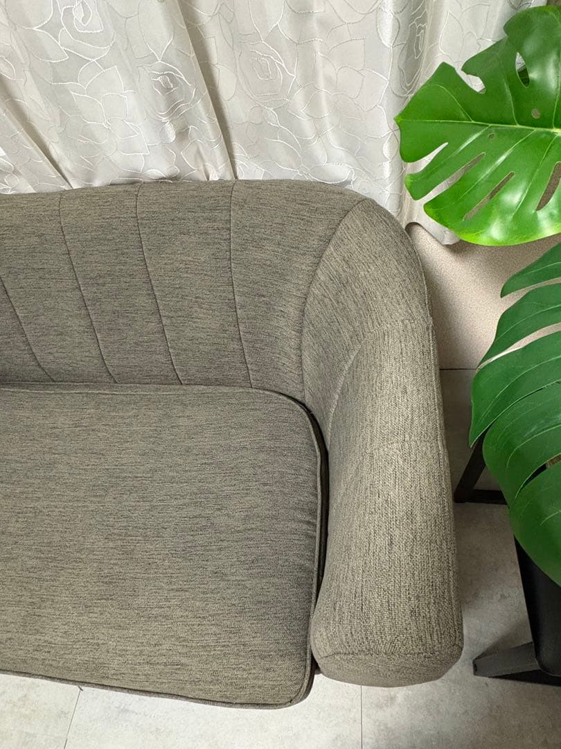 NOCE コンパクトソファ グレー