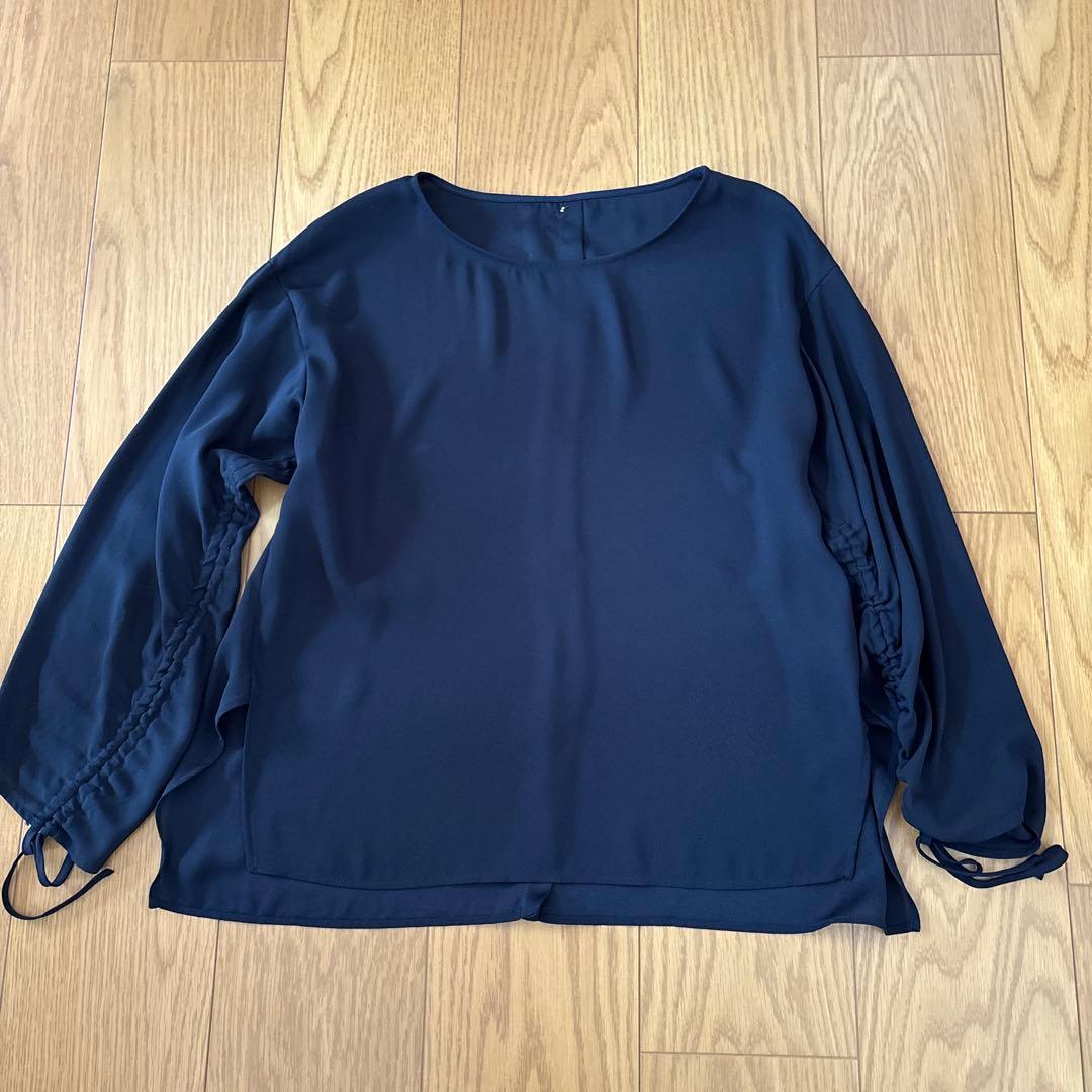 INDIVI グレー パンツスーツ