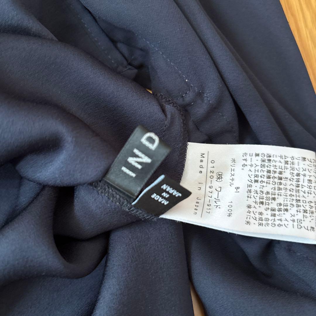 INDIVI グレー パンツスーツ