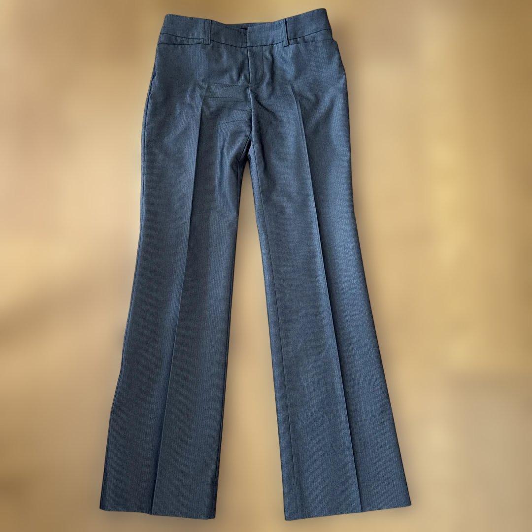 INDIVI グレー パンツスーツ