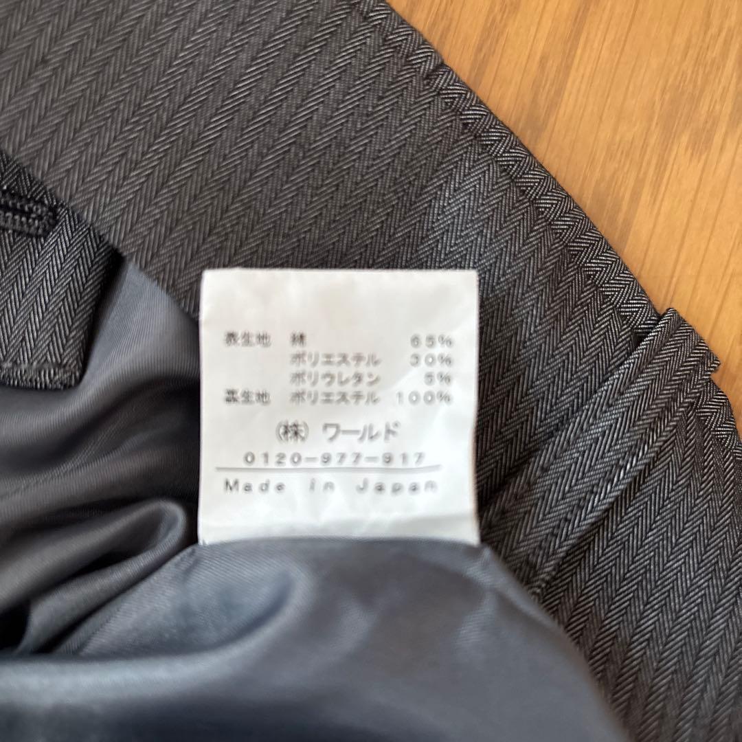 INDIVI グレー パンツスーツ