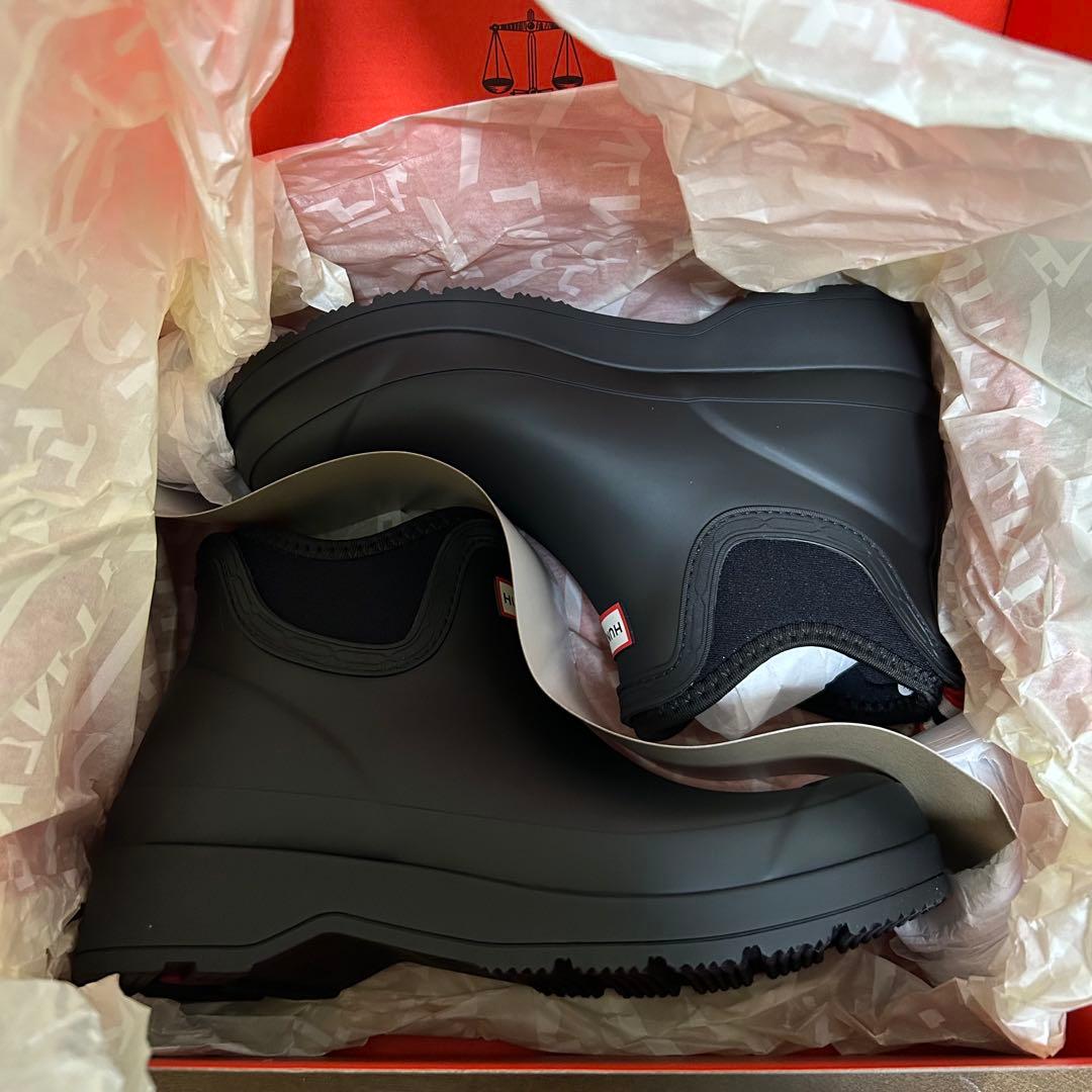 ハンター チェルシー ネオプレーン ブーツ wfs3020 黒 24cm UK5