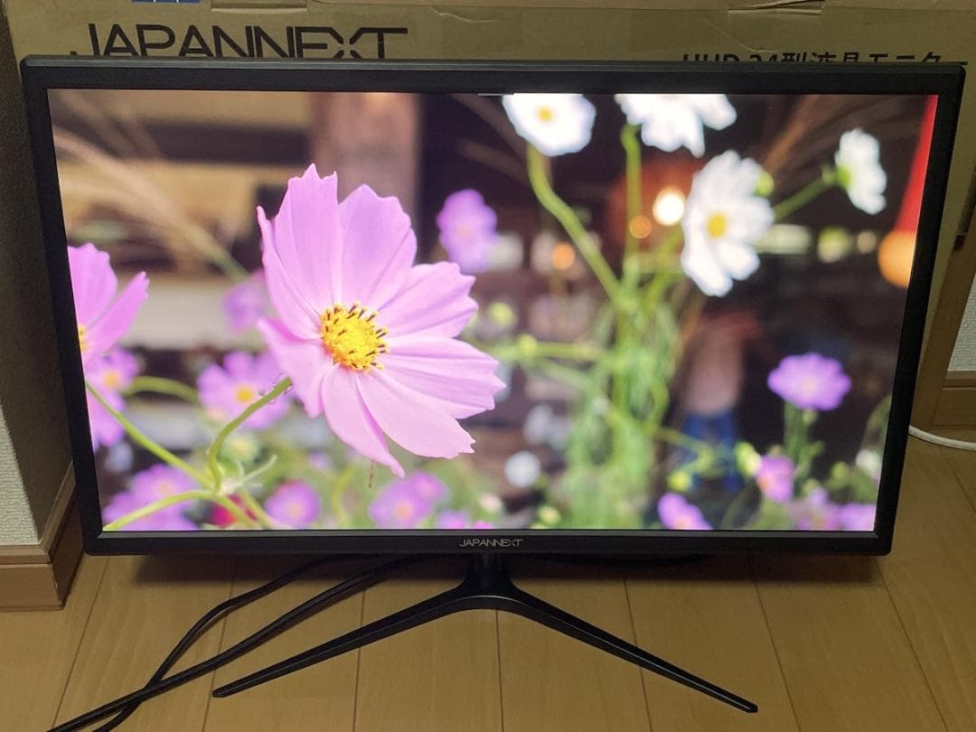 JAPANNEXT 24インチ 4Kディスプレイ IPS USB-C 65W給電