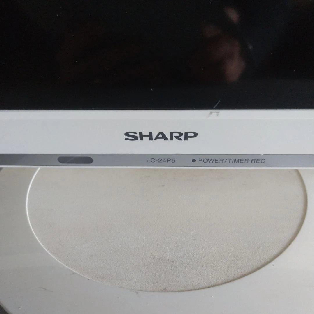 SHARP LC-24P5 24インチ液晶テレビリモコンケーブルB-CASカード