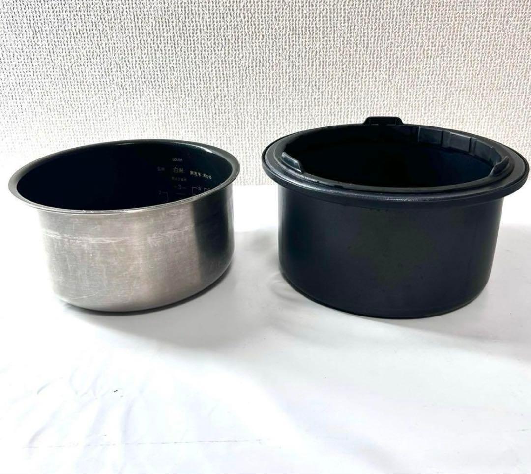 【明日まで✨お値下げ】バルミューダ ザ・ゴハン 3合炊きK08A-BK