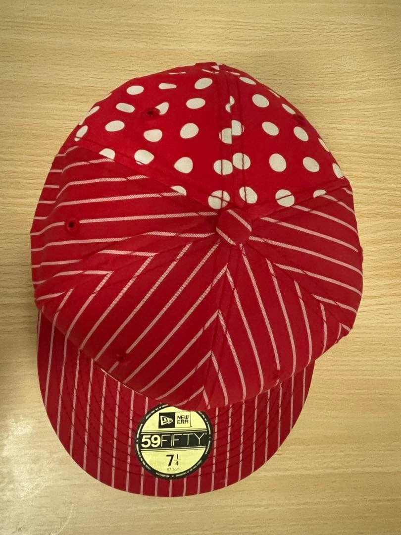 supreme / new era キャップ