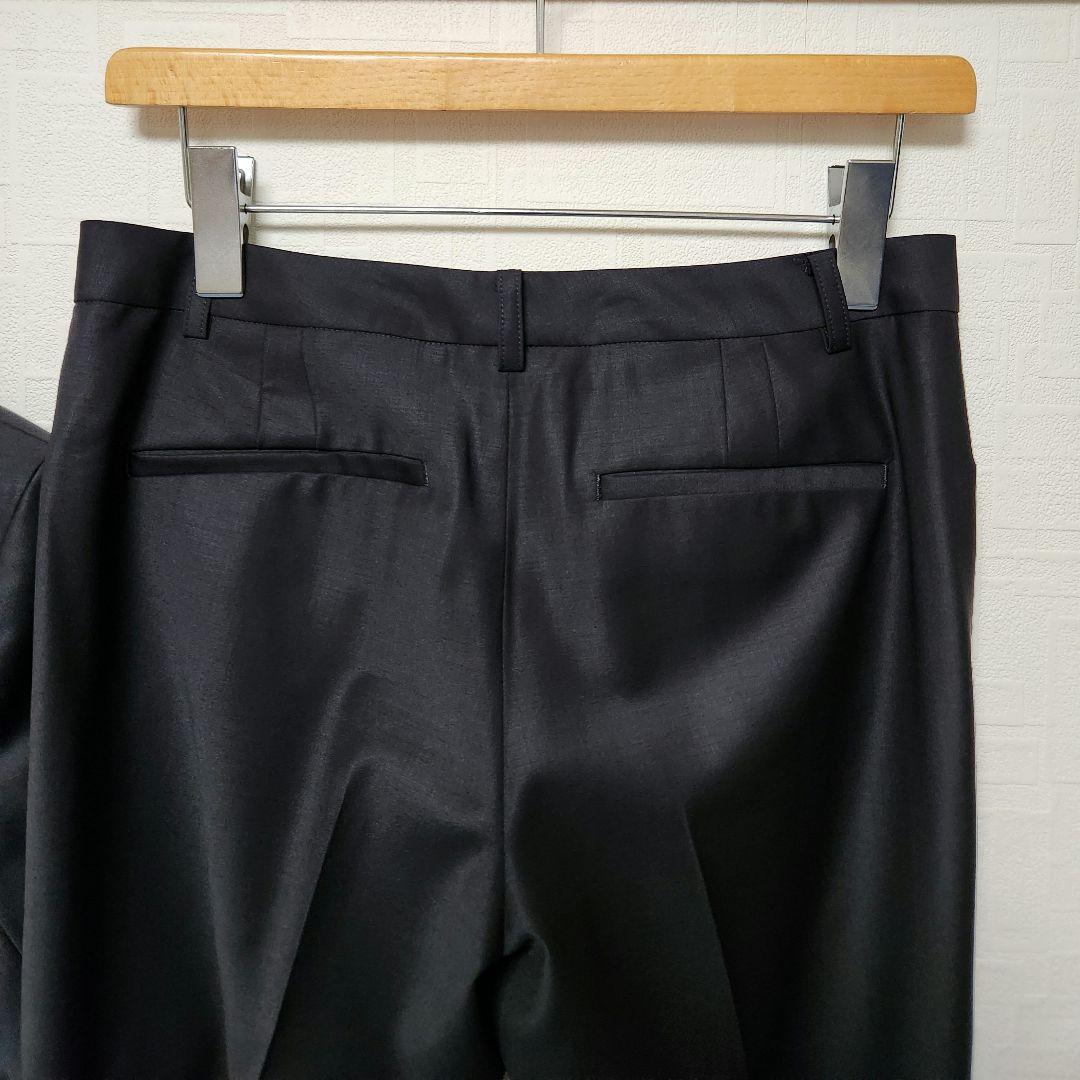 セオリーリュクス　エグゼクティブ　レディース　パンツスーツ　セットアップ　黒