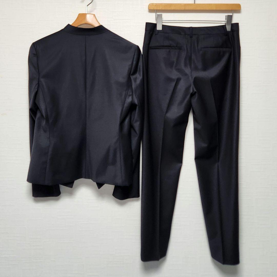 セオリーリュクス　エグゼクティブ　レディース　パンツスーツ　セットアップ　黒