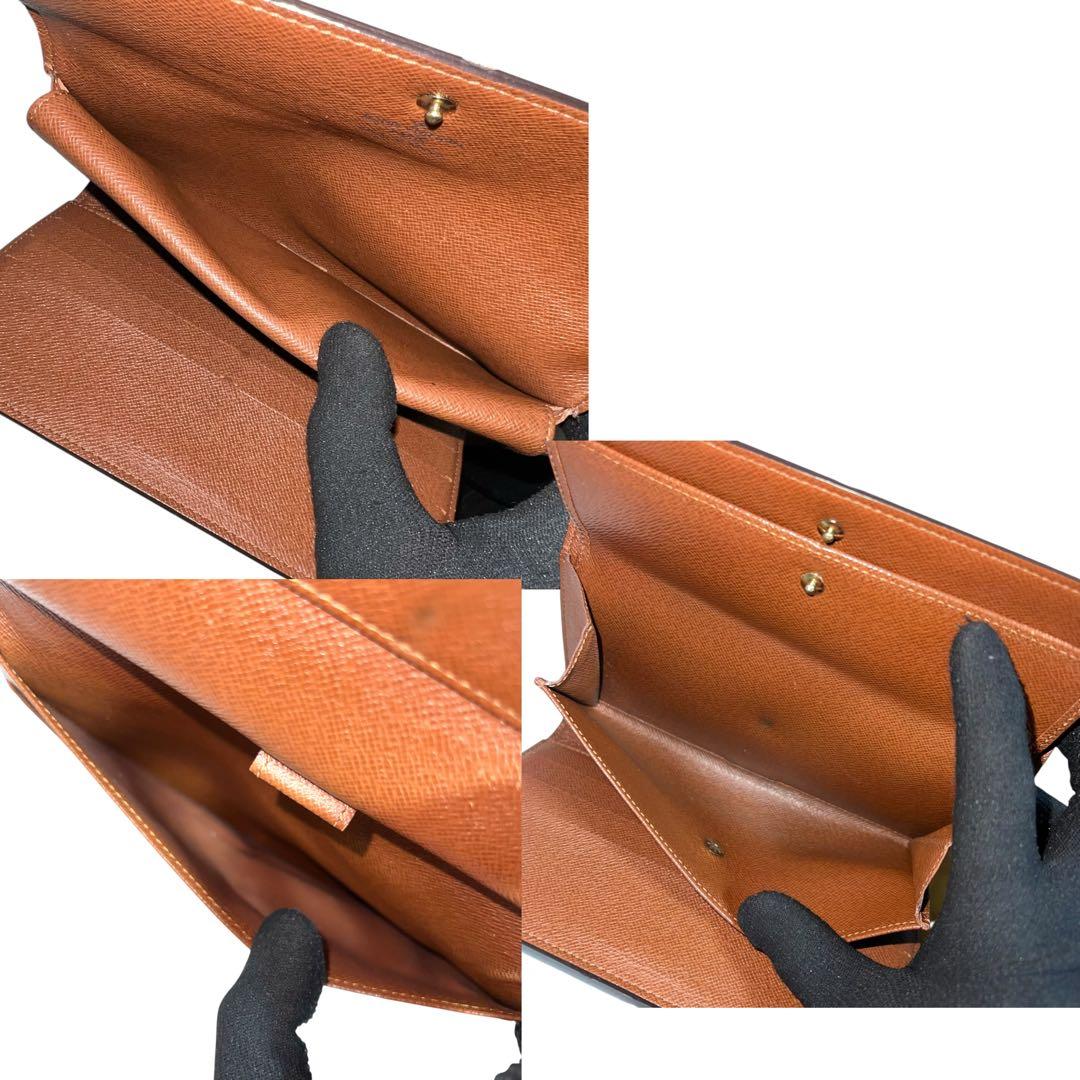 ルイヴィトン　ポルトフォイユ・インターナショナル　モノグラム　長財布　折り財布