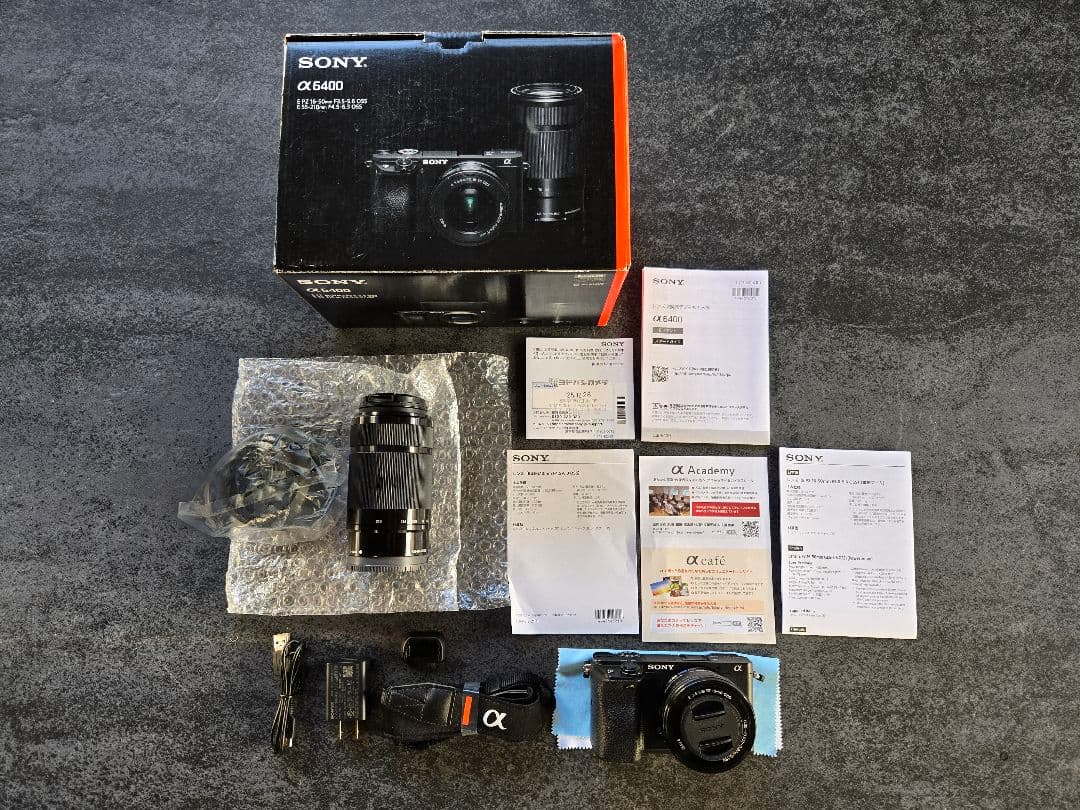 【早い者勝ち!】SONY α6400 ダブルズームレンズキット