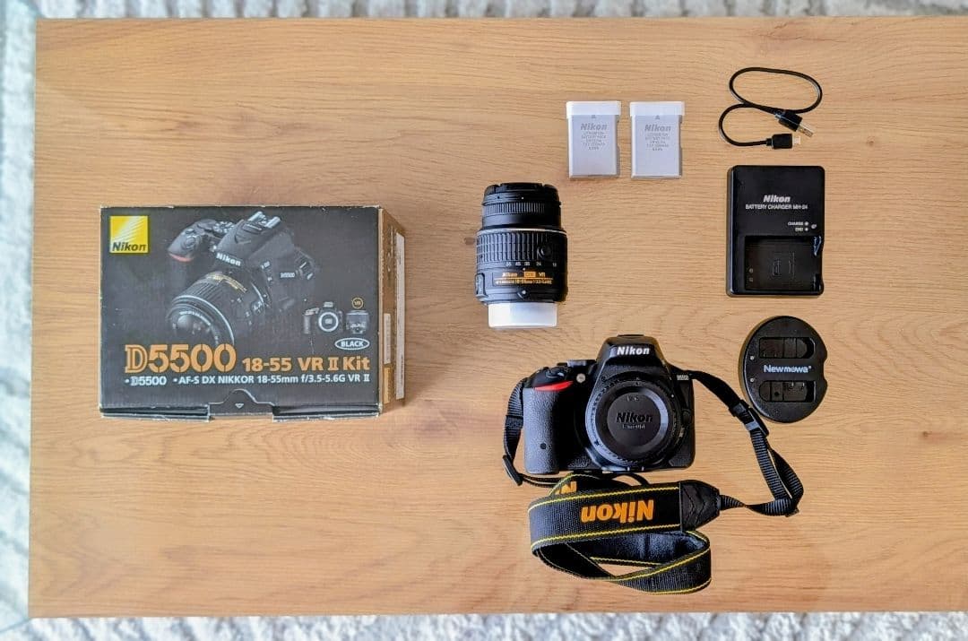 【美品】Nikon D5500 18-55 VR II キット