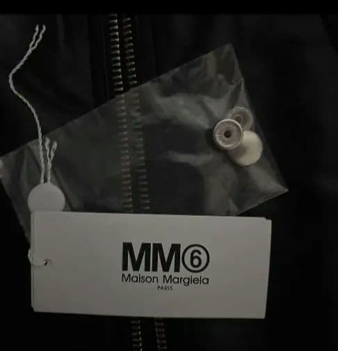 美品MM6 Maison Margiela シングルライダースジャケット 38