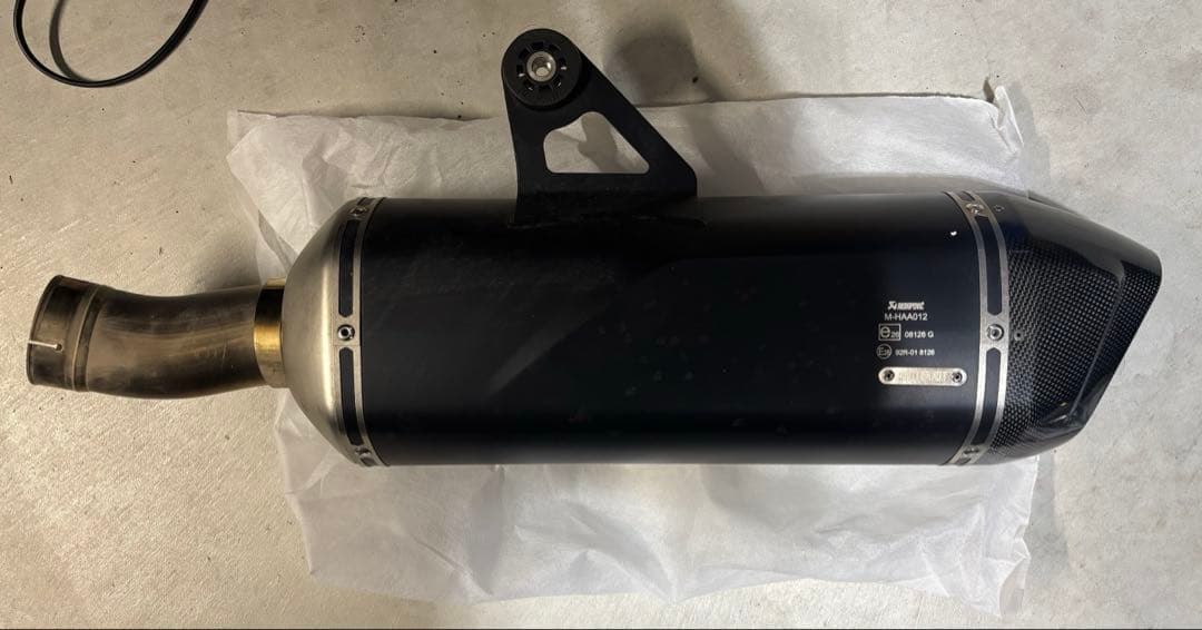 R1250GS/R1200GS　Akrapovic スリップオンマフラー