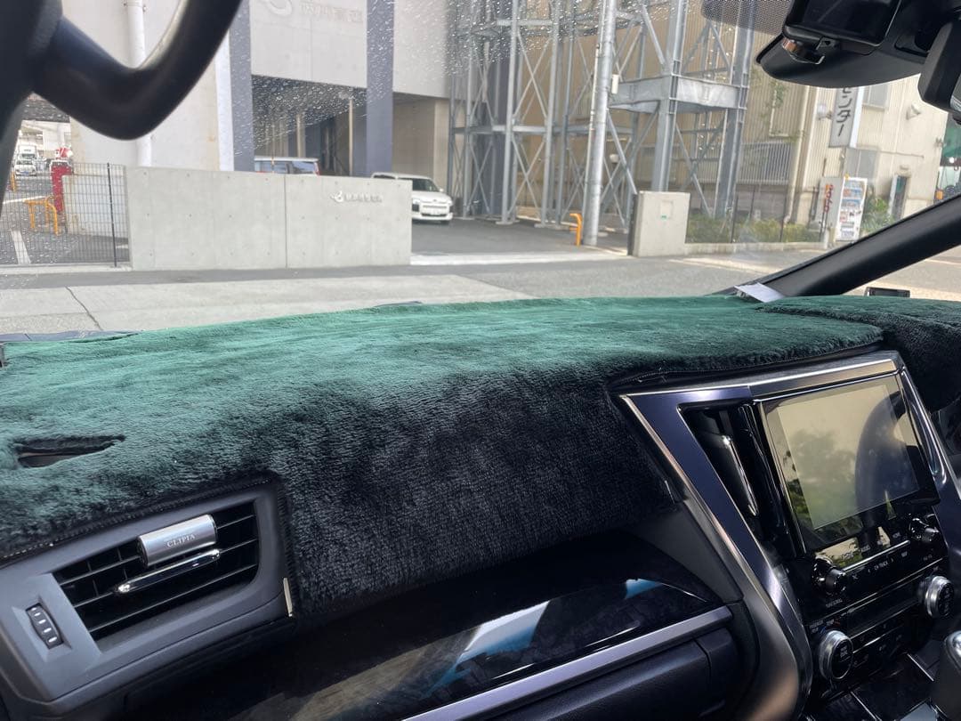 アルファード30 ベロア調ダッシュボードマット