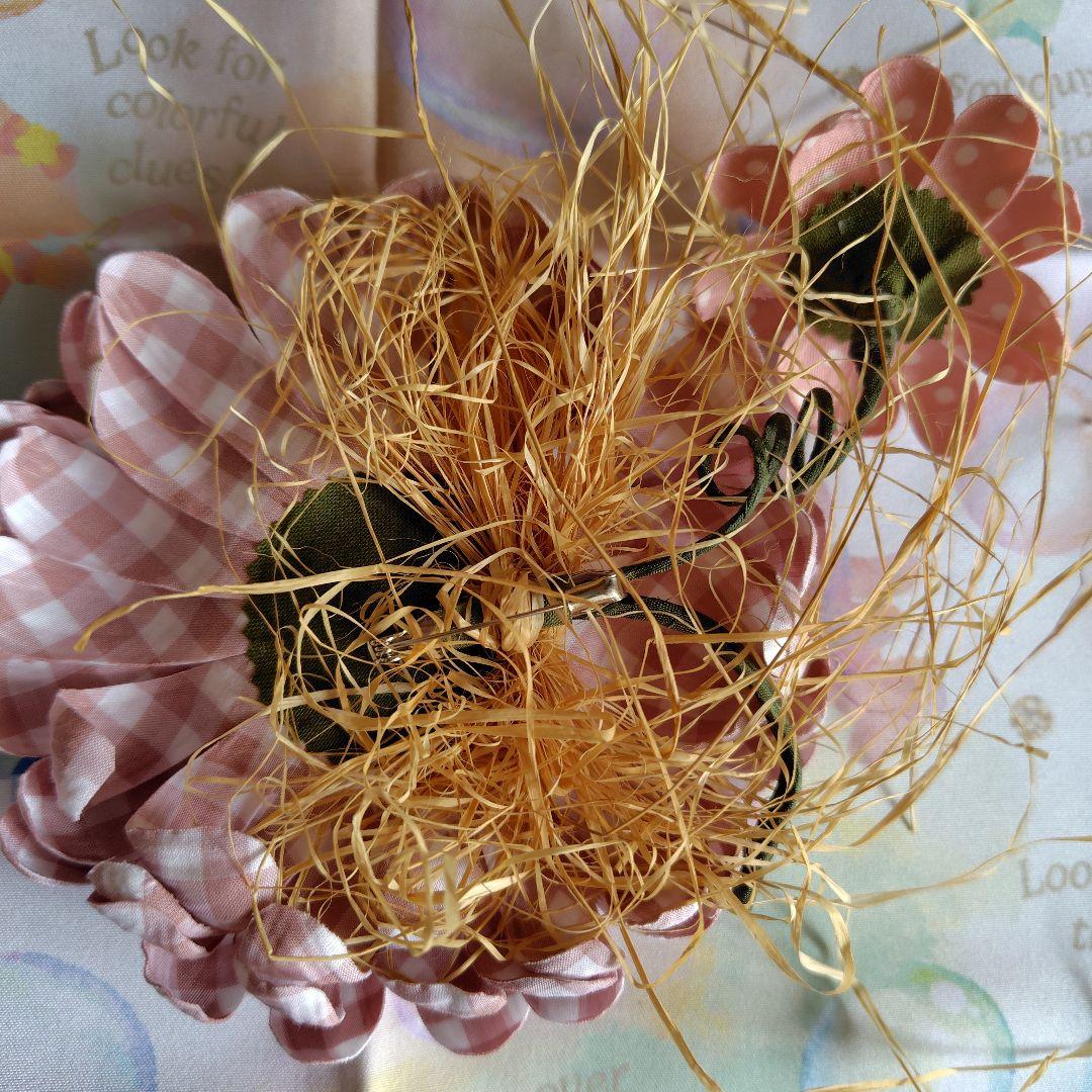 ピンクハウス　ひな菊コサージュ