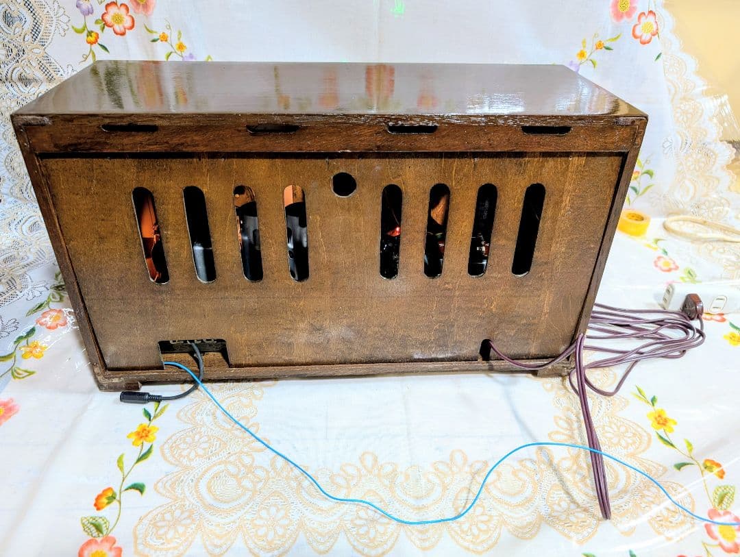 【国際版】ナショナルST真空管ラジオ　アイ付QA-700　Bluetooth付