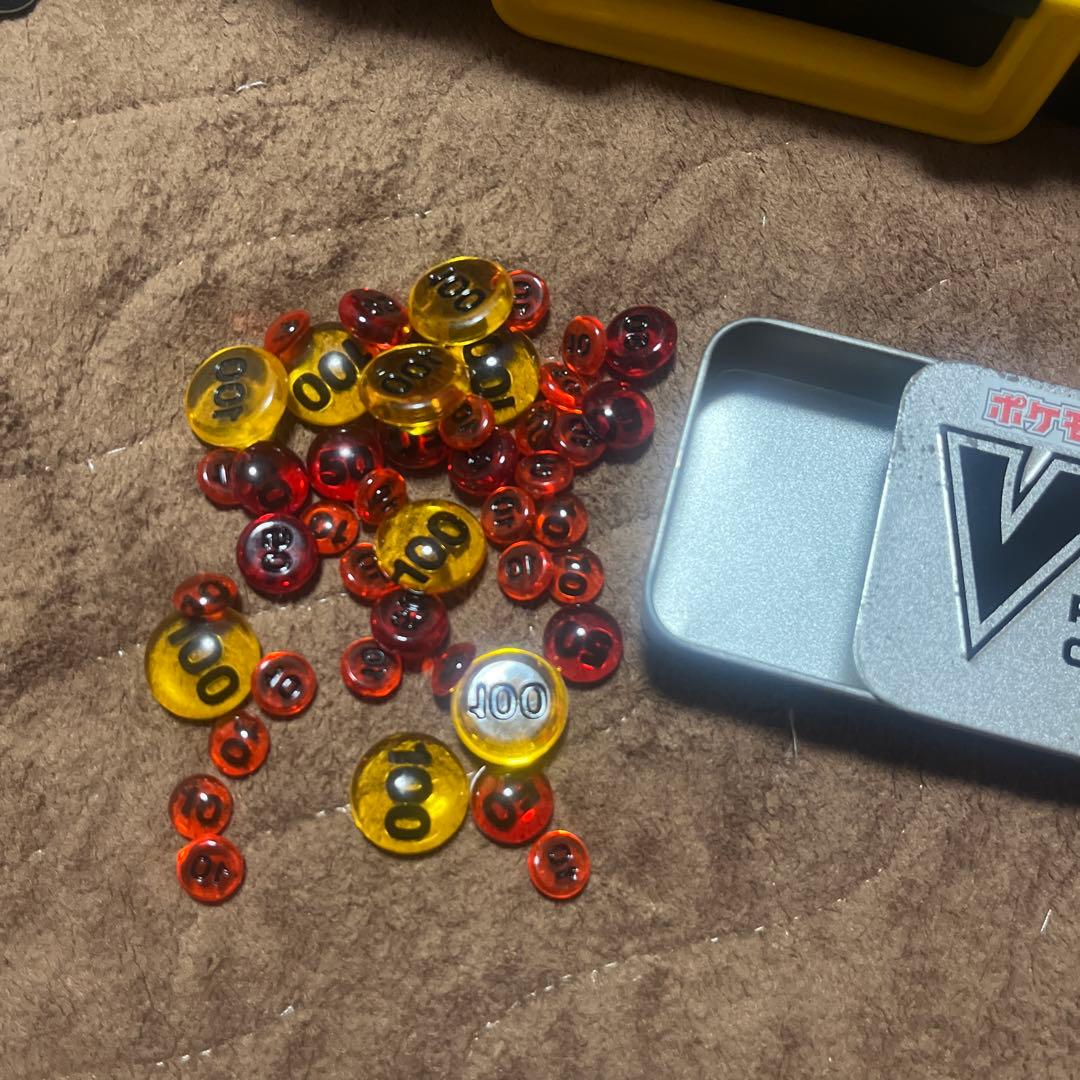 ポケモンカード、デッキとケース、ダメ缶、バトルシート、ポケモンカード収納ケース