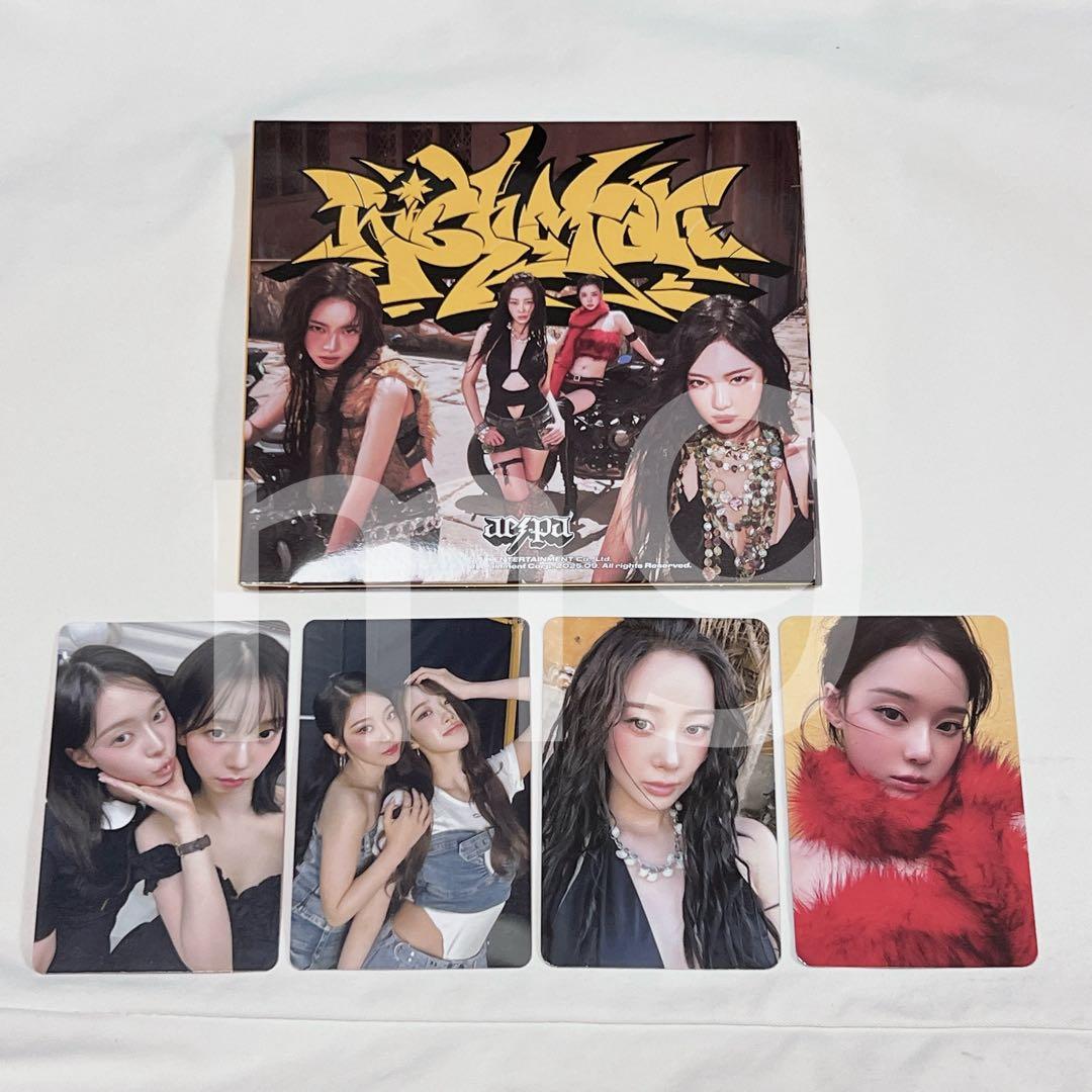 aespa 10/12 有明2日目　A賞　トレカセット