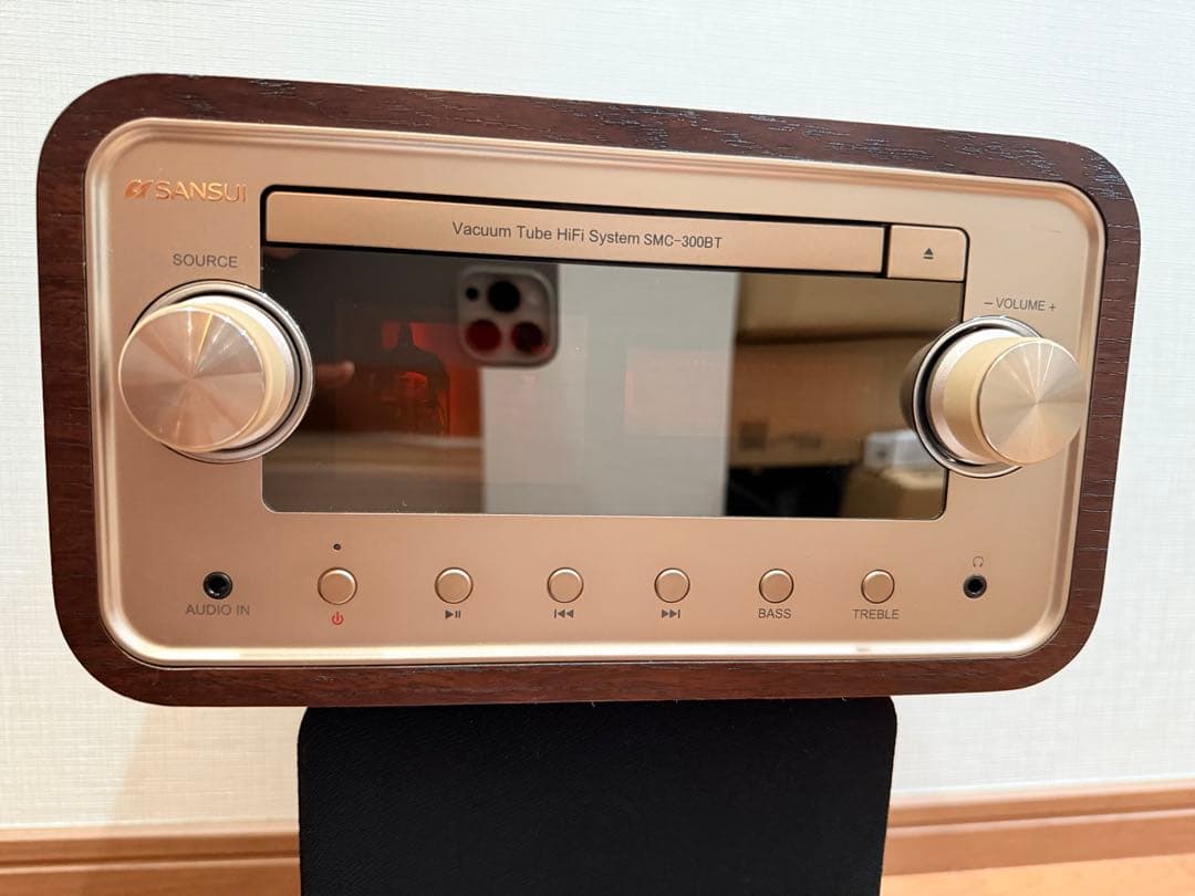 マーク　SANSUI 真空管ハイブリッドCDステレオ SMC-300BT