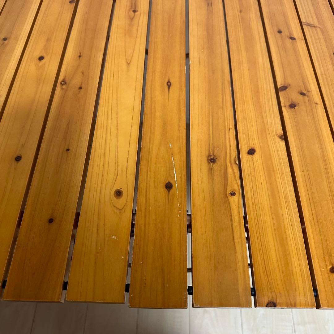 コールマンColemanナチュラルウッドロールテーブルクラシック