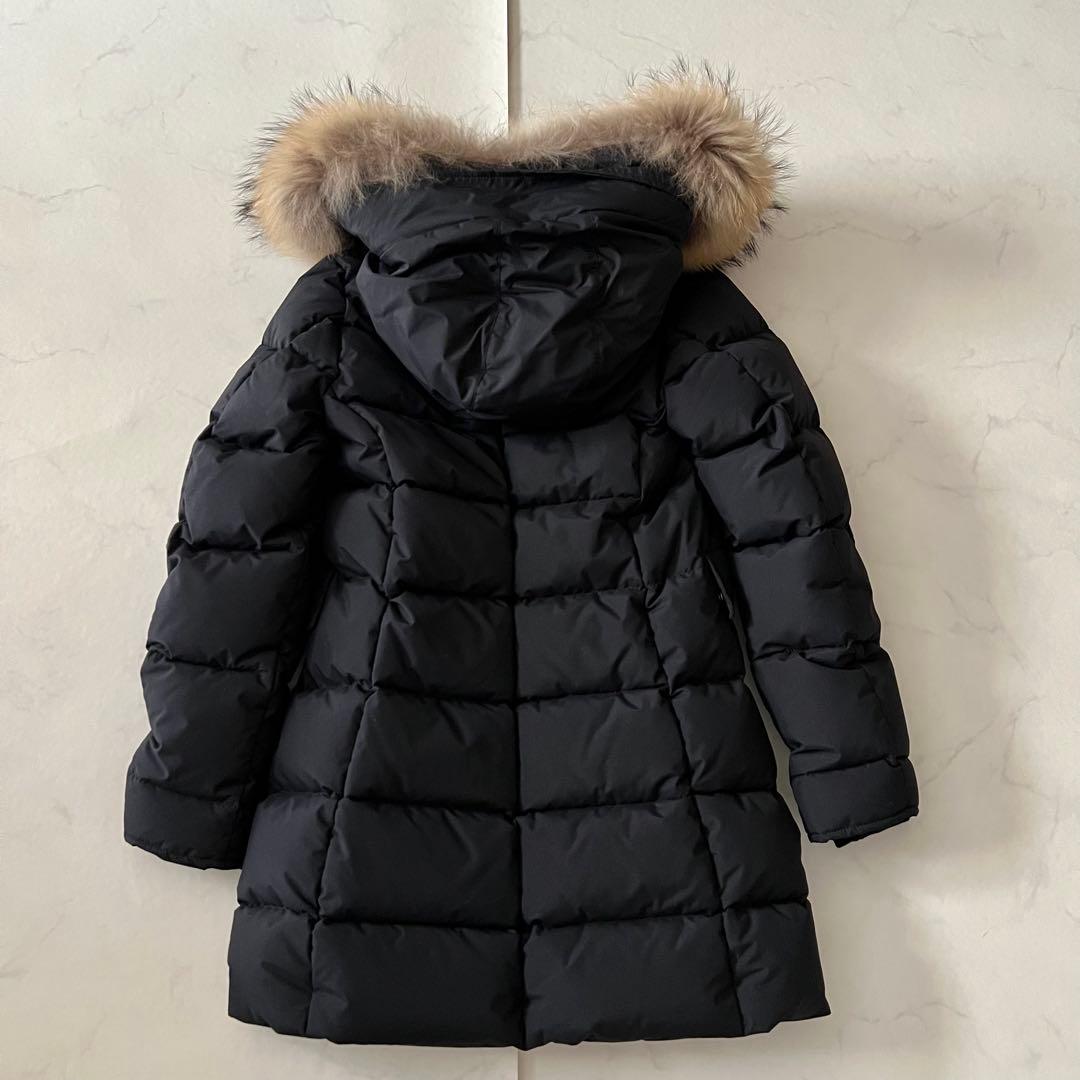 ピレネックス ダウン GRENOBLE ブラック 黒 ファー着脱可 36