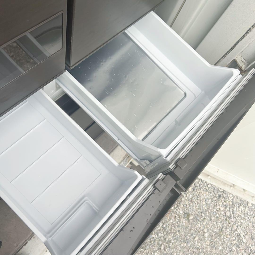 取付無料！三菱チルドルーム搭載木目調ダークブラウンインテリア冷蔵庫！洗濯機