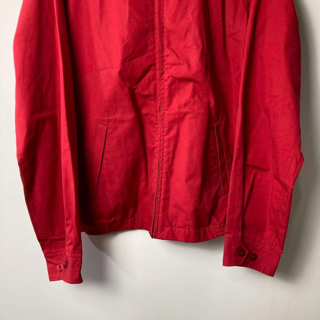 VAN JAC スイングトップ　ブルゾン　赤 VAN JACKET ショート丈