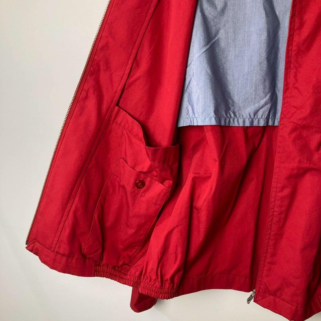 VAN JAC スイングトップ　ブルゾン　赤 VAN JACKET ショート丈