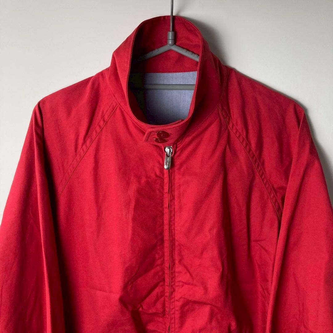 VAN JAC スイングトップ　ブルゾン　赤 VAN JACKET ショート丈