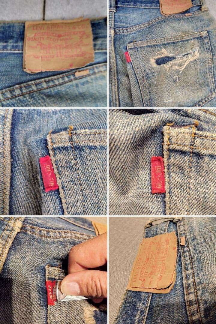 LEVI'S 501 66 BIG-E　過渡期　移行期　W34　ゴールデンサイズ