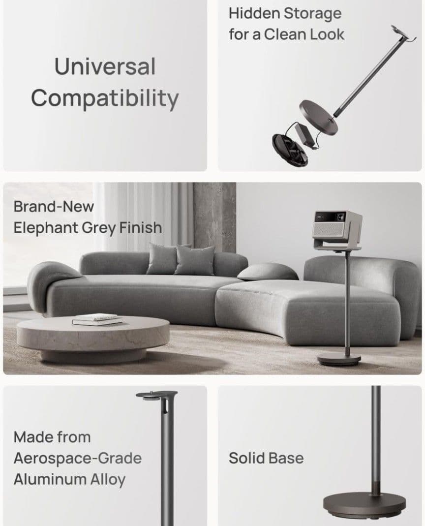 XGIMI Floor Stand Ultra エレファントグレー