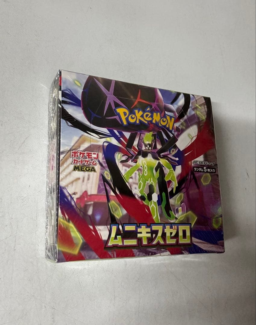 ポケモンカードゲーム ムニキスゼロ 1BOX 新品未使用　シュリンク付き