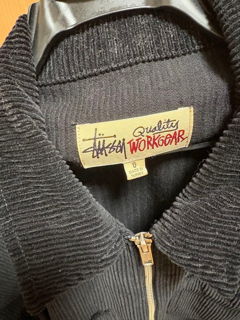 STUSSY 22AW WideWaleCord Zip ジャケット