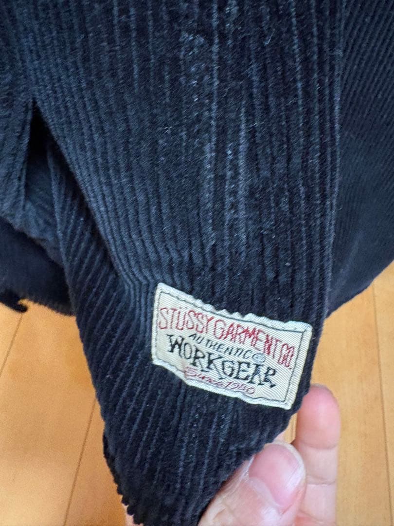 STUSSY 22AW WideWaleCord Zip ジャケット