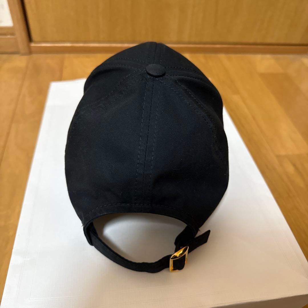 CELINE ブラック キャップ Mサイズ