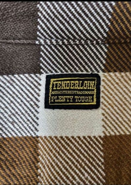 s*a様 TENDERLOIN チェック柄ネルシャツ