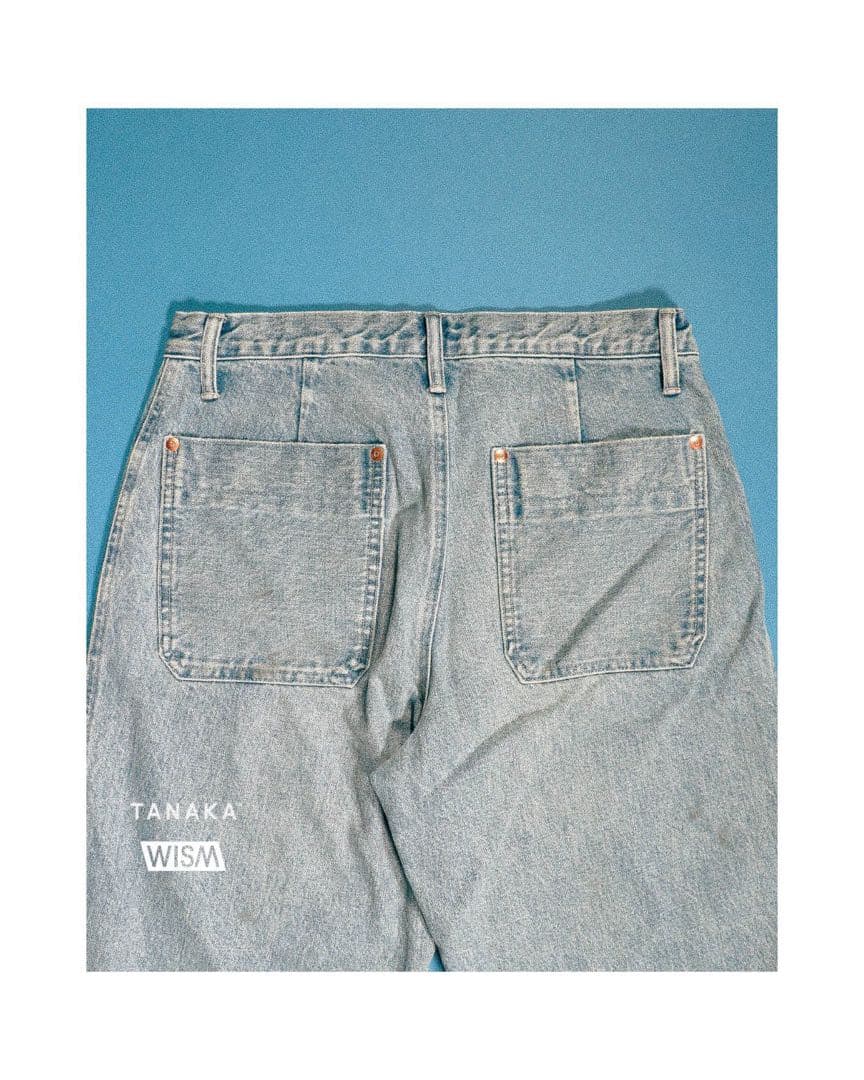 M*U様 TANAKA x WISM 別注WORK JEAN TROUSERS