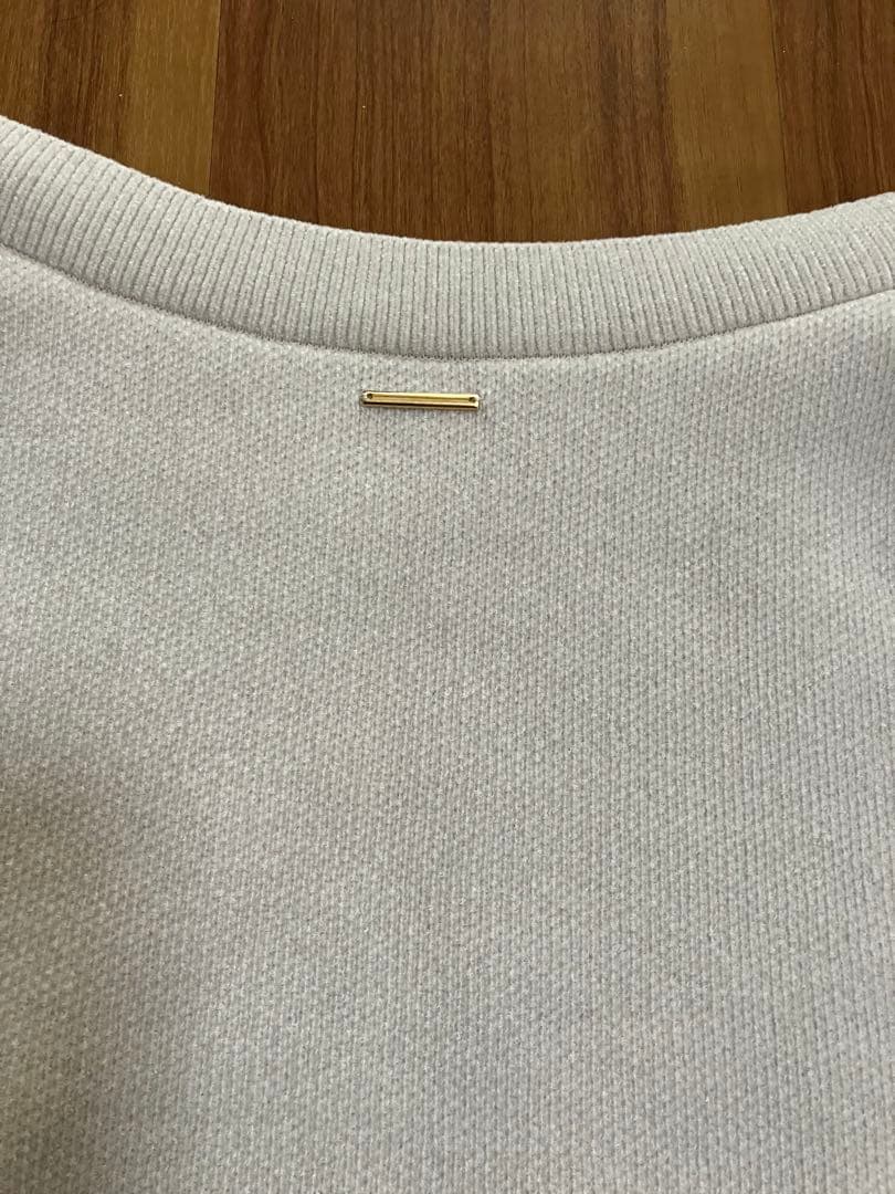 【今季/定価1.7万】LOUNIE モールニットプルオーバー アイボリー