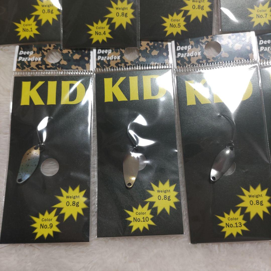 KID-DADDY（9枚） 、KID（9枚）　スプーンセット計18枚