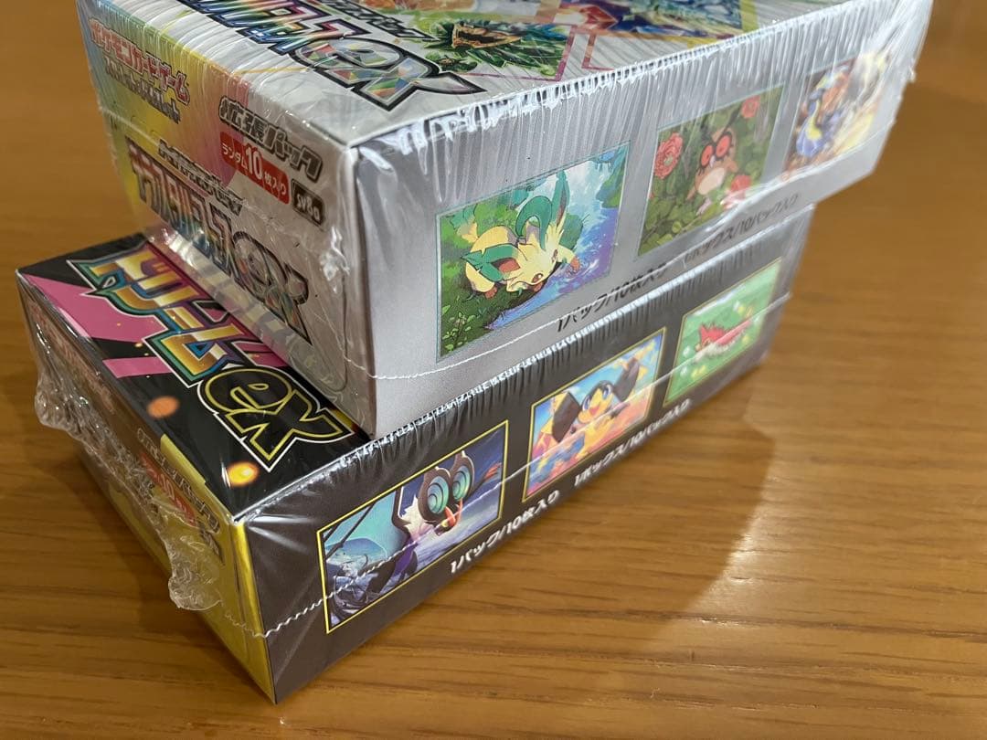 ポケモンカードMEGAドリームex テラスタルフェスex 各1box
