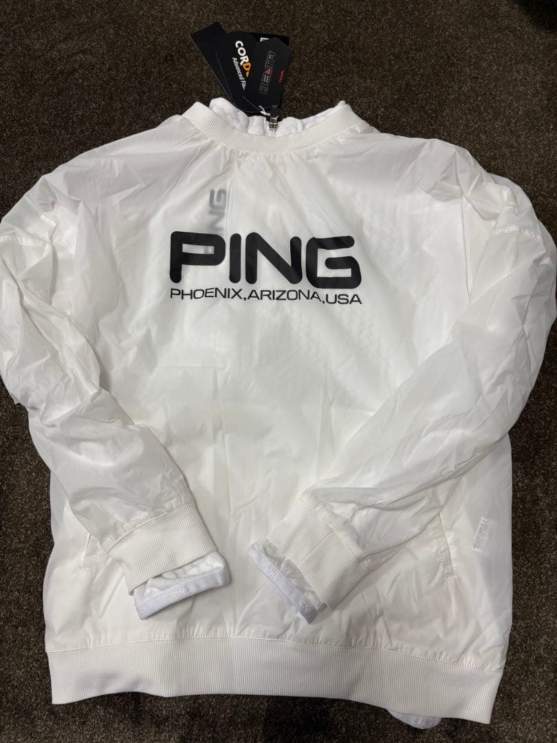 アウター ウインドブレーカー2着セット白 Lサイズ