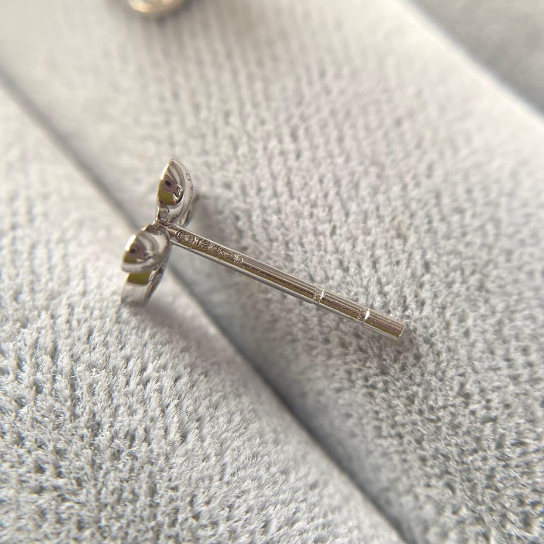 グラフ 750WG ピアス バタフライパヴェ 片方のみ