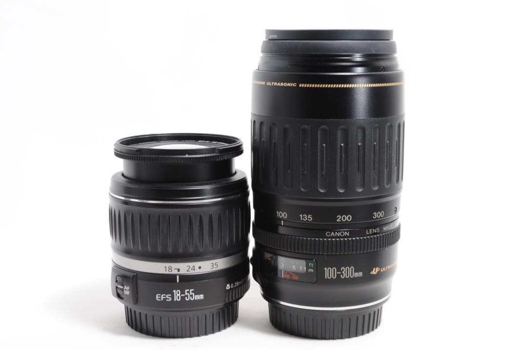 運動会おすすめ❤️Canon kiss x7❤️ダブルレンズ❤️一眼レフカメラ