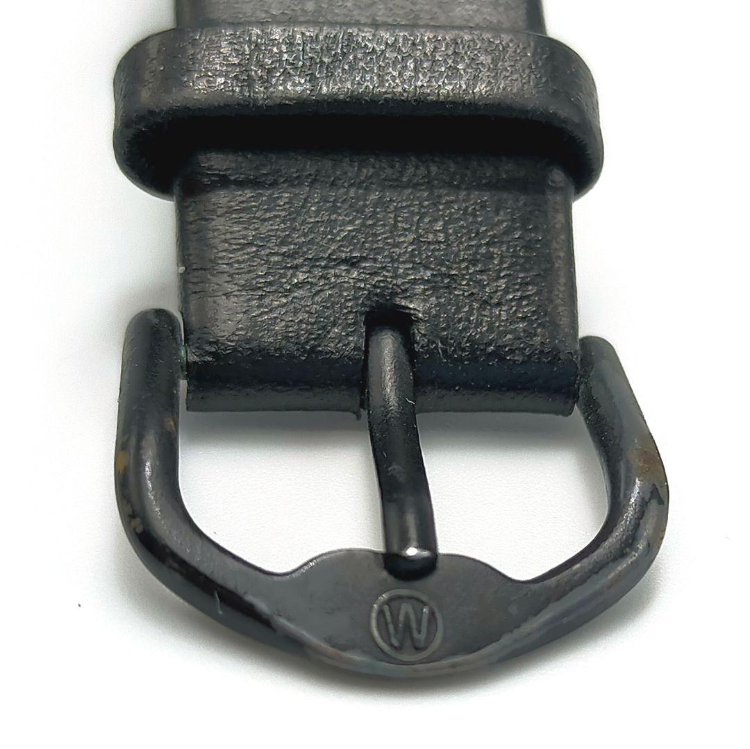 【激レア一本針】モンディーン真鍮ケース｜純正レザー｜電池交換済｜24H発送