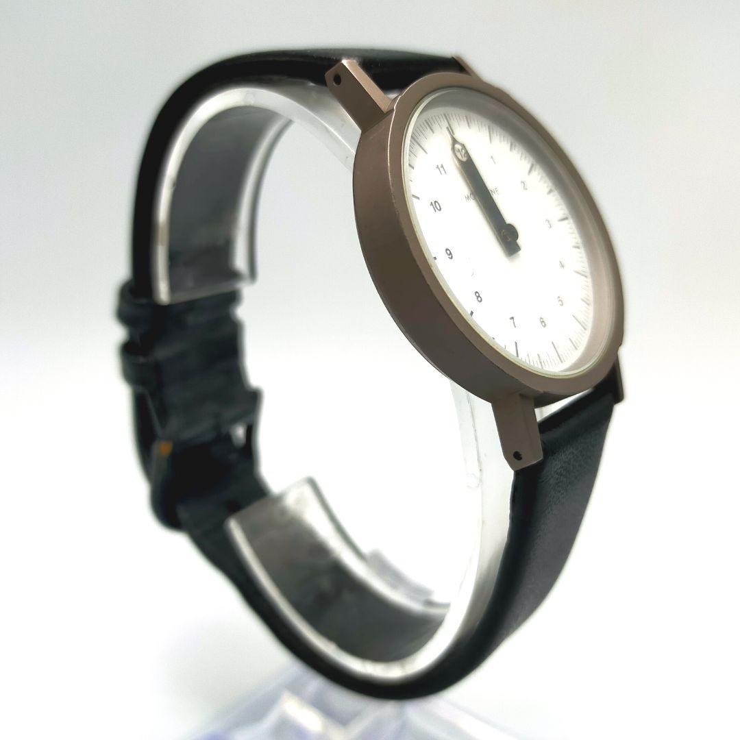 【激レア一本針】モンディーン真鍮ケース｜純正レザー｜電池交換済｜24H発送