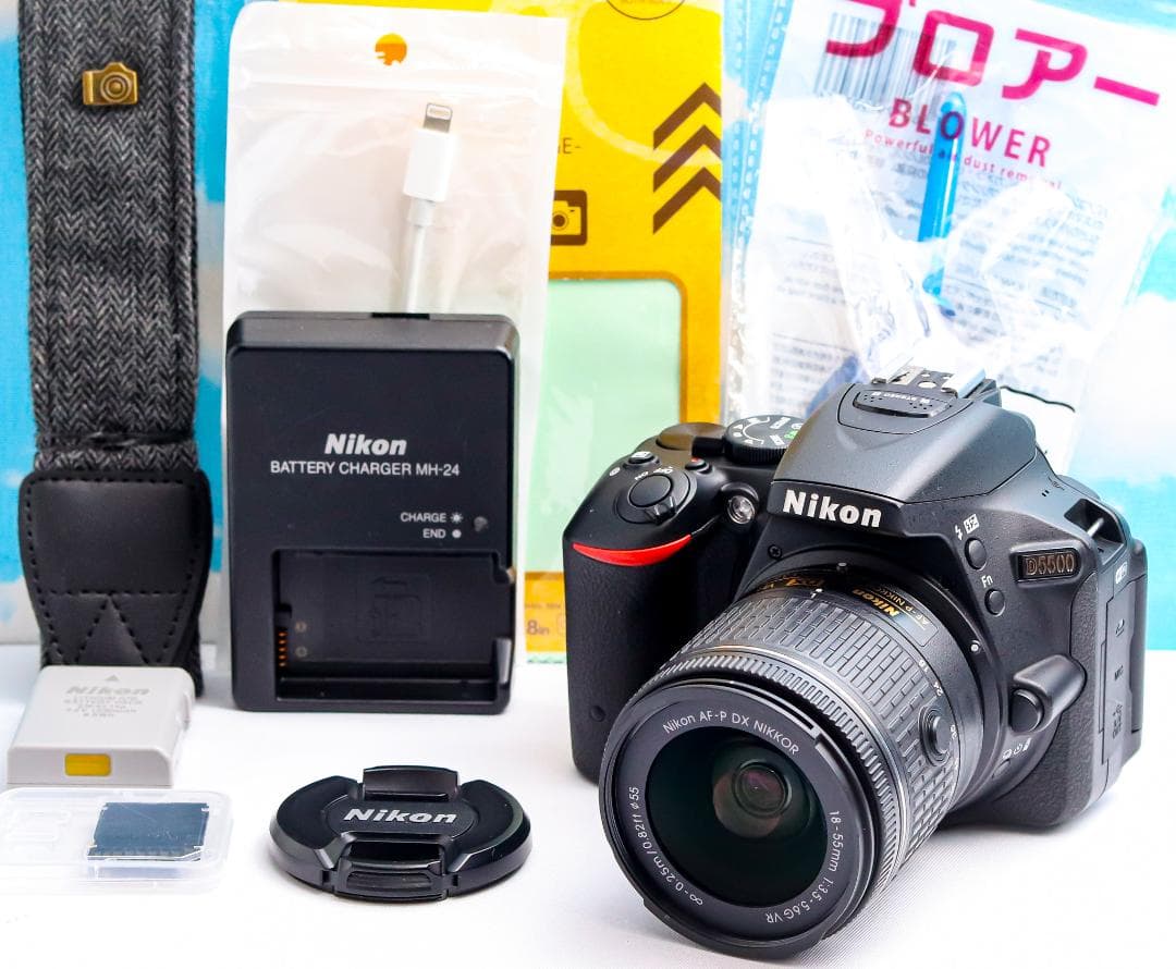 ニコン Nikon D5500 スマホ転送機能付⭐️ 高画質2416万画素⭐️